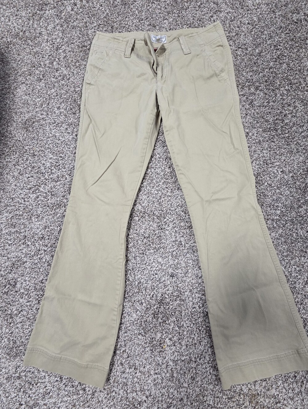 Classic  Khaki Straight-Leg Pants